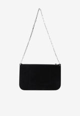 Slip Suede Chain Shoulder Bag