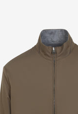 Reversible Technical Zip-Up Jacket