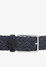 Braided Suede Belt