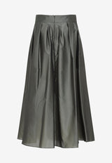 Effetto Organza Midi Skirt