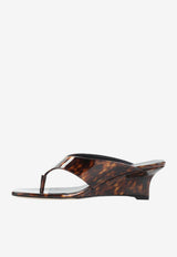 Vinnie 50 Thong Wedge Sandals