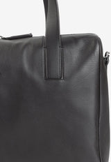 Leather Travel Top Handle Bag