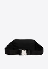 Re-Nylon and Leather Belt Bag