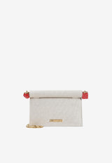 Small Rond Carré Canvas Clutch