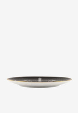 Ginori 1735 Passeggiata Archeologica Gio Ponti Plate Black 020RG00 FPT000010330G00122600