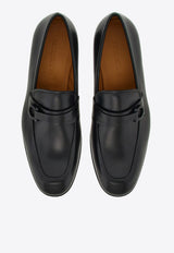 Salvatore Ferragamo Florio Gancini-Plaque Loafers
021688 FLORIO 765785 NERO