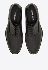 Ferragamo Belfast Calf Leather Oxford Shoes Black 029281 BELFAST 778743 BLACK