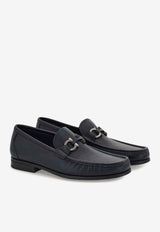 Ferragamo Grandioso2 Leather Loafers Navy 029457 GRANDIOSO2 791768 TITANIC BLUE/NAVY