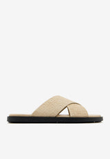 Ferragamo Brise Hug Gancini Sandals 029786 BRISE HUG 782162 STONE