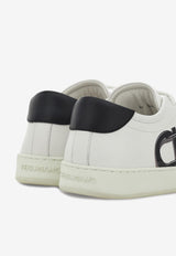 Ferragamo Brandy 1 Low-Top Sneakers 029835 BRANDY1 780991 BIANCO OTTICO