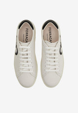 Ferragamo Brandy 1 Low-Top Sneakers 029835 BRANDY1 780991 BIANCO OTTICO