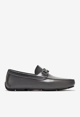 Ferragamo Parigi Gancini Buckle Loafers 02C398 PARIGI NEW 778797 DARK RAIN