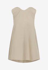 Draped Back Sleeveless Top