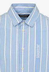 قميص سيمون مُقلّم