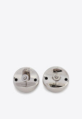 أقراط كروية مُقوسة بدبوس