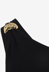 Milano Stitch One-Shoulder Maxi Dress
