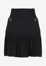 Linen Mini Skirt