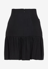 Linen Mini Skirt