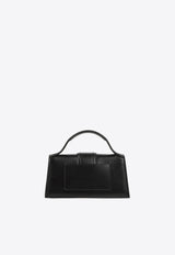 Le Bambino Leather Top Handle Bag