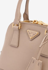 Mini Promenade Top Handle Bag in Saffiano Leather