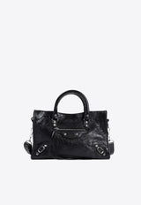 Small Le City Leather Top Handle Bag