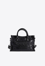 Small Le City Leather Top Handle Bag