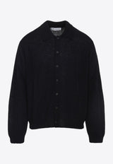 Fine Knit Polo Sweater