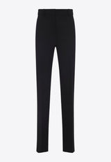 Camargue Wool High-Rise Pants