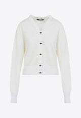 Brode Wool V-neck Cardigan