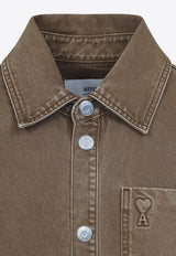 Ami De Coeur Faded Denim Jacket