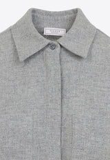 Flannel Shirt with Matching-Belt