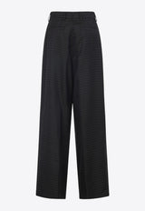 Penn Wide-Leg Tailored Pants