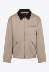 Aviator Jacket with Skull-Print