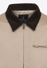 Aviator Jacket with Skull-Print