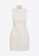 Mini Dress with Logo-Print