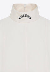 Mini Dress with Logo-Print