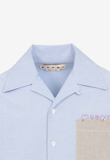 Logo-Embroidered Short-Sleeved Shirt