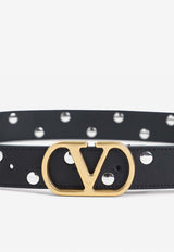 VLogo Studded Belt