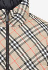 Snowdon Vintage Check Reversible Puffer Jacket