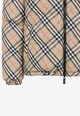 Snowdon Vintage Check Reversible Puffer Jacket