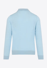 Wool Polo Sweater