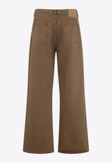 Wide-Leg Oversized Jeans