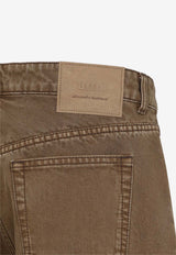 Wide-Leg Oversized Jeans