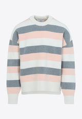 Striped Alpaca and Wool Sweater