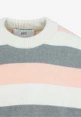 Striped Alpaca and Wool Sweater