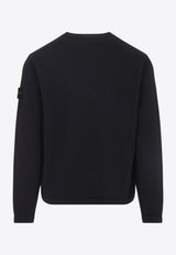 Logo Patch Crewneck Sweatshirt