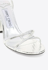 1998 Leo 100 Metallic Leather Sandals