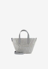 Duomini Suede Top Handle Bag