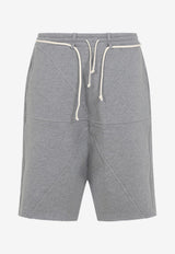 Paneled Track Shorts