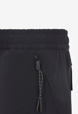 Elastic-Waist Bermuda Shorts